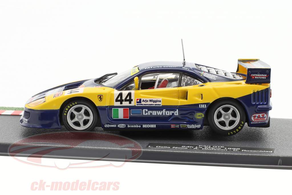 Ferrari F40 GTE #44 24h LeMans 1996 Della Noce, Olofsson, Rosenblad 1:43 Altaya