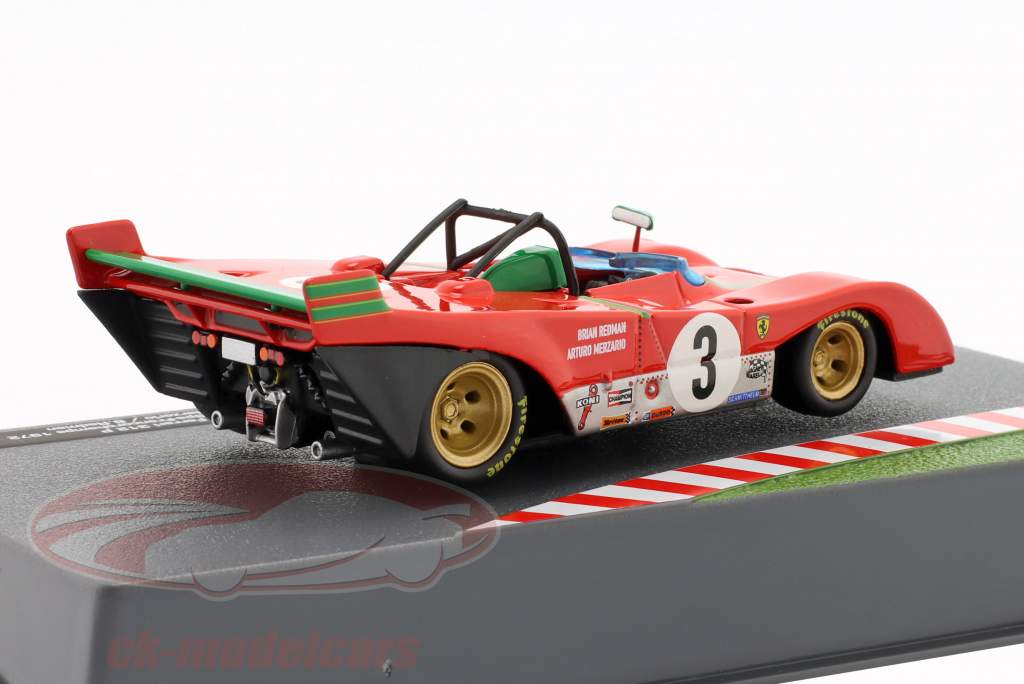 Ferrari 312 PB #3 ganador 24h Spa 1972 Redman, Merzario 1:43 Altaya