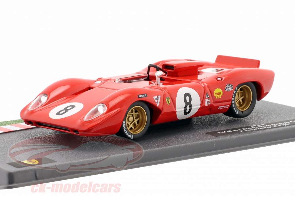 Ferrari 312 P #3 1000km 1972 A.Marzario - Altaya 1/43 (M33-a4