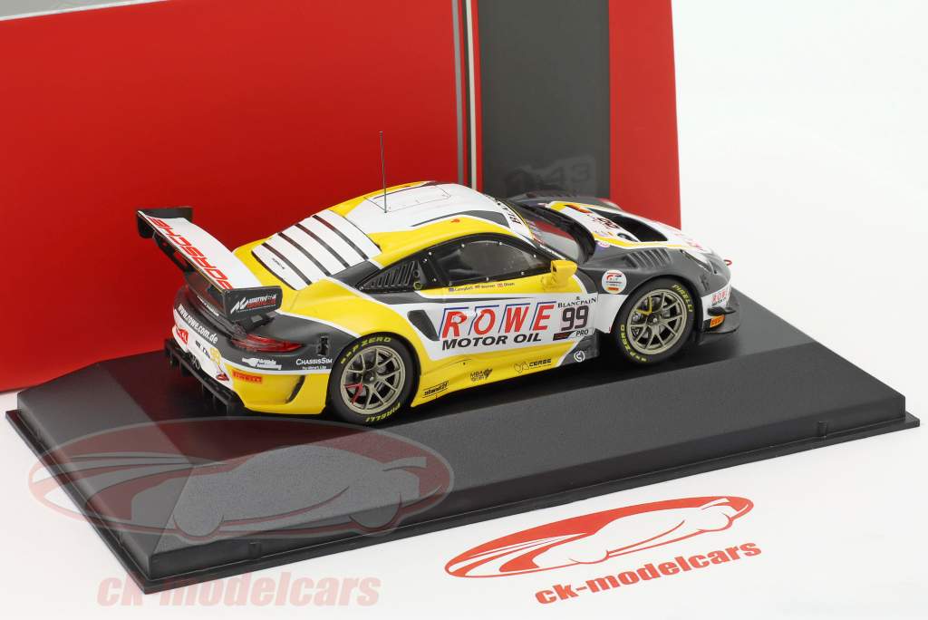 Porsche 911 GT3 R #99 7 24h Spa 2019 ROWE Racing 1:43 Ixo