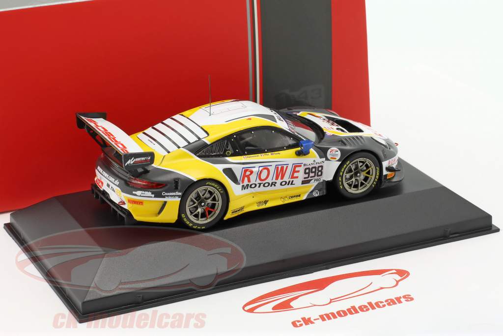 Porsche 911 GT3 R #998 2e 24h Spa 2019 ROWE Racing 1:43 Ixo
