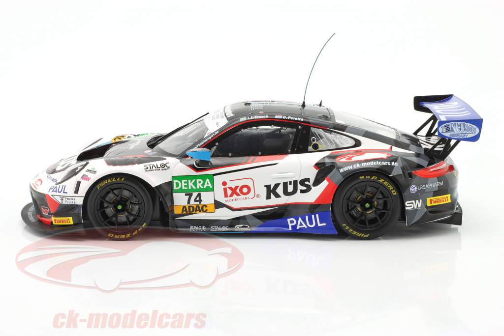 Porsche 911 GT3 R #74 ADAC GT Masters 2021 Team75 Pereira, Eriksson 1:18 Ixo