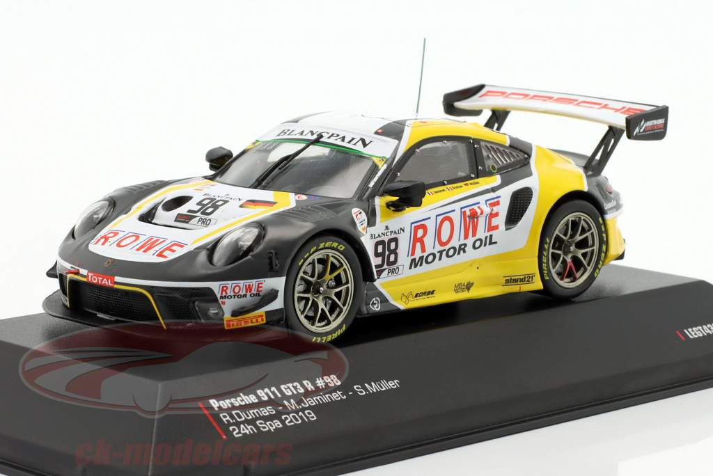 Modellino Auto Ixo Models 1/18 Porsche 911 GT3 R Winner 24H Spa 2020