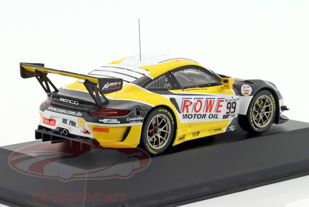 Porsche 911 GT3 R #99 7 24h Spa 2019 ROWE Racing 1:43 Ixo
