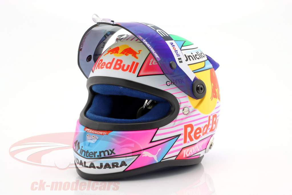 S. Perez #11 Oracle Red Bull Racing Miami GP Formula 1 2022 Helmet 1:2 Schuberth