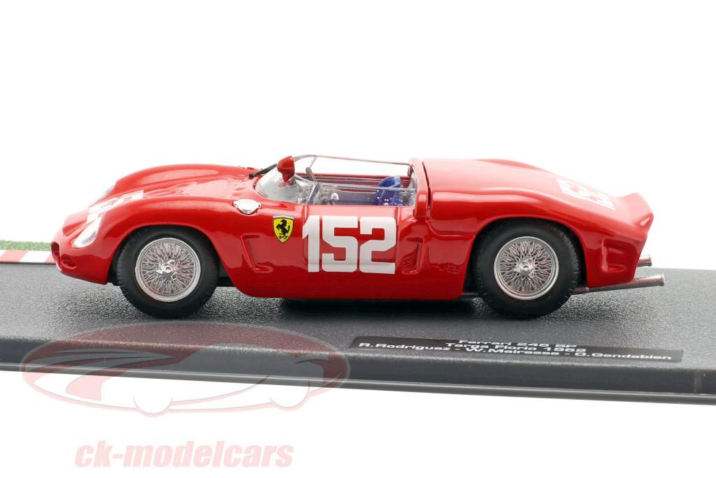 Ferrari 246 SP #152 ganador Targa Florio 1962 SEFAC Ferrari 1:43 Altaya