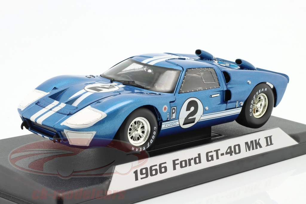 Ford GT40 MK II #2 12h Sebring 1966 1:18 ShelbyCollectibles / 2.Wahl