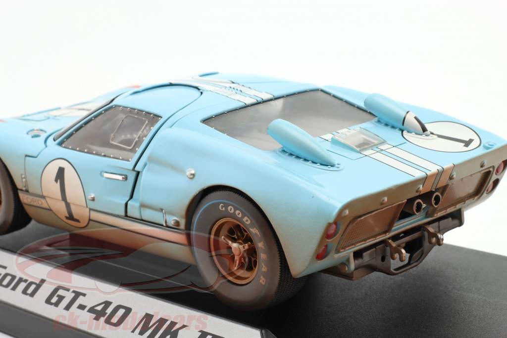 Ford GT40 MK II Dirty Version #1 24h LeMans 1966 1:18 ShelbyCollectibles/ 2nd choice