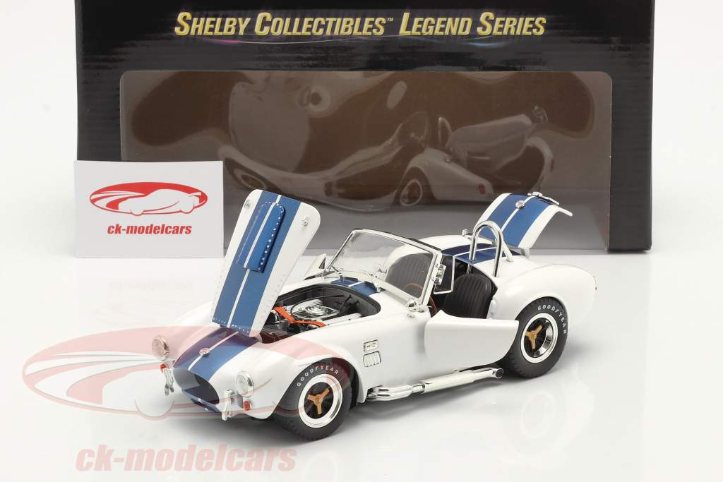 Shelby Cobra 427 S/C Baujahr 1965 weiß / blau 1:18 ShelbyCollectibles / 2.Wahl