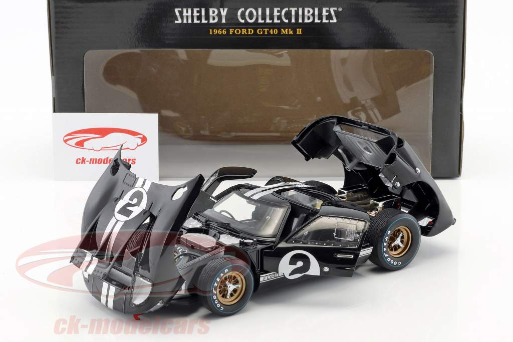 Ford GT40 MK II #2 Sieger 24h LeMans 1966 1:18 ShelbyCollectibles / 2.Wahl