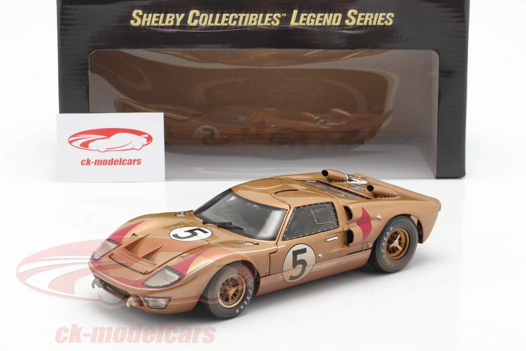 Ford GT40 MK II #5 3 24h LeMans 1966 1:18 ShelbyCollectibles / 2. valg
