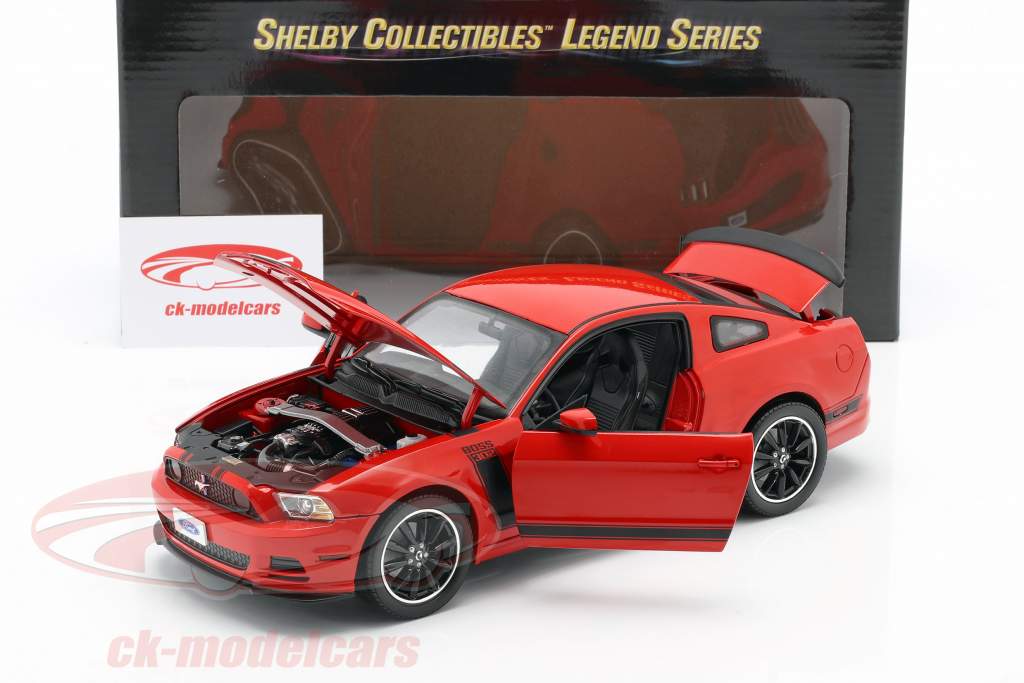 Ford Mustang Boss 302 Baujahr 2013 rot 1:18 ShelbyCollectibles / 2.Wahl