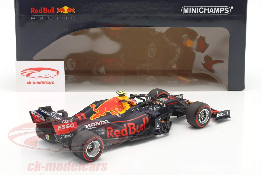 S. Perez Red Bull RB16B #11 Winner Azerbaijan GP formula 1 2021 1:18 Minichamps