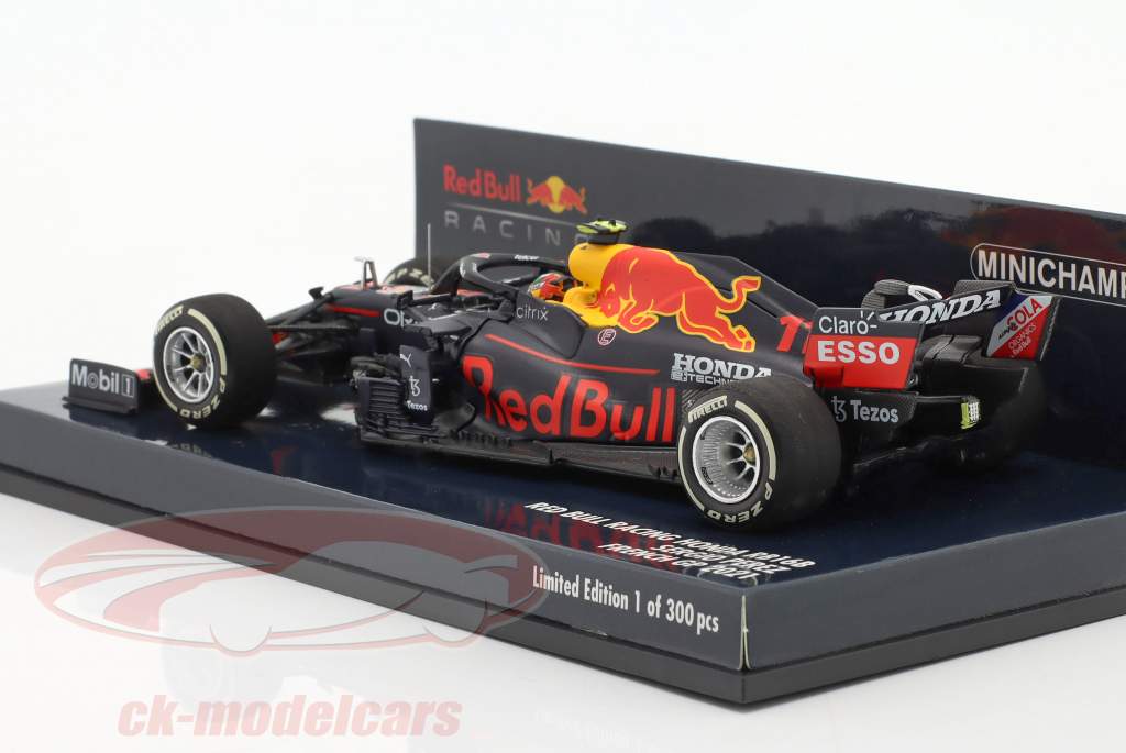 Sergio Perez Red Bull Racing RB16B #11 3 fransk GP formel 1 2021 1:43 Minichamps