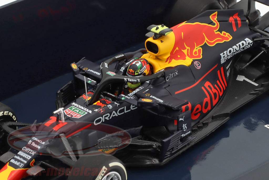 Sergio Perez Red Bull Racing RB16B #11 3 fransk GP formel 1 2021 1:43 Minichamps