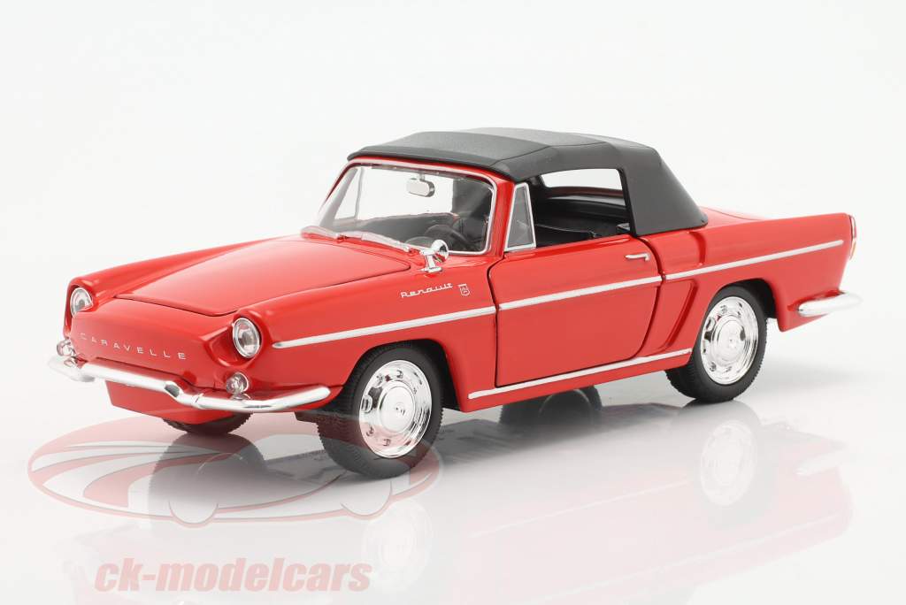 Renault Caravelle Closed Top Baujahr 1959 rot 1:24 Welly