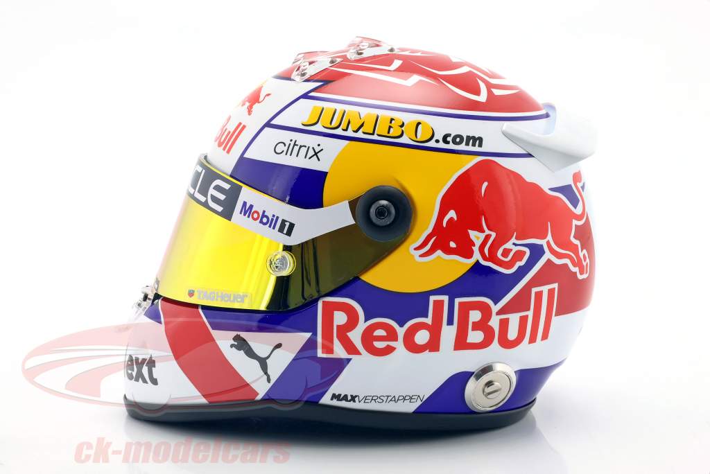 M. Verstappen Oracle Red Bull Racing #1 Formel 1 Zandvoort 2022 Helm 1:2 Schuberth