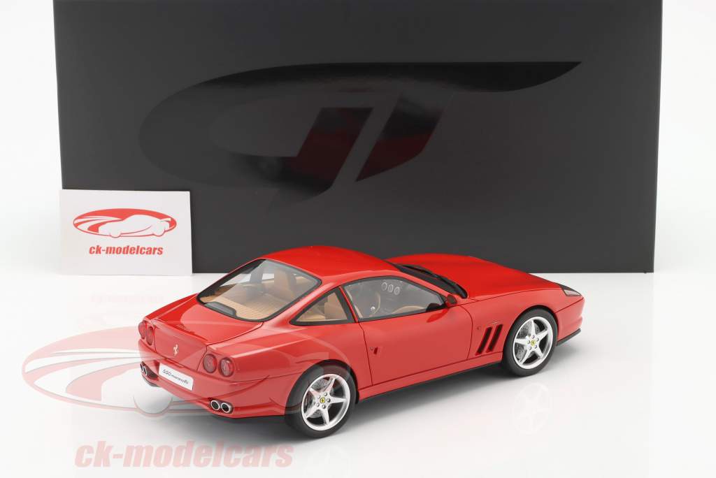 Ferrari F550 Maranello Gran Turismo Byggeår 1996 rød 1:18 GT-Spirit