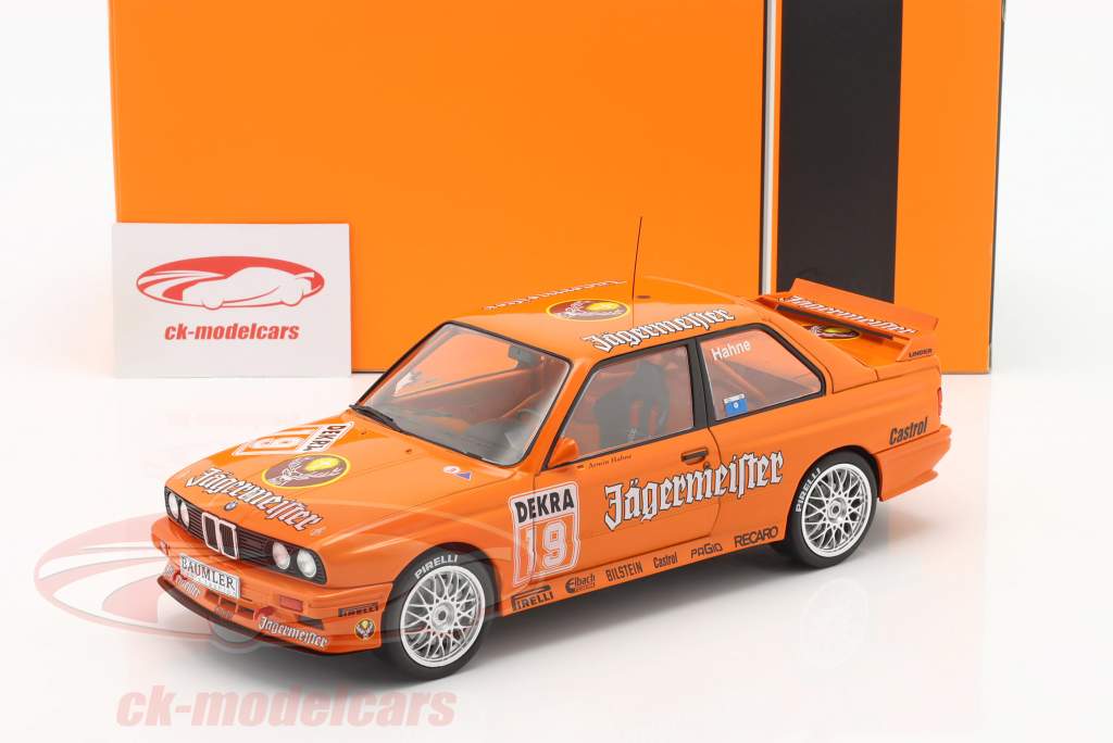 BMW M3 (E30) Jägermeister #19 DTM Nürburgring 1992 Armin Hahne 1:18 Ixo