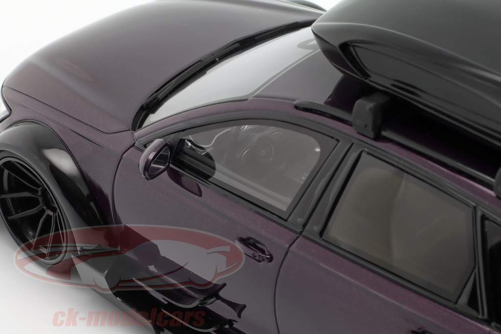 Audi RS 6 Avant (C7) Body Kit 2018 violeta 1:18 GT-Spirit