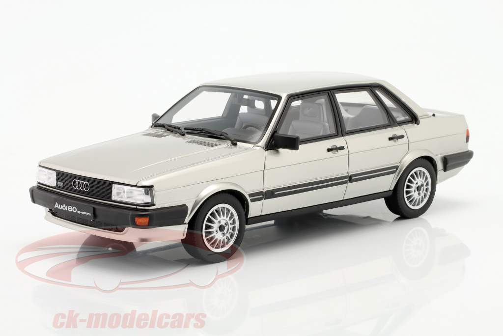 Audi 80 quattro (B2) year 1983 silver 1:18 OttOmobile
