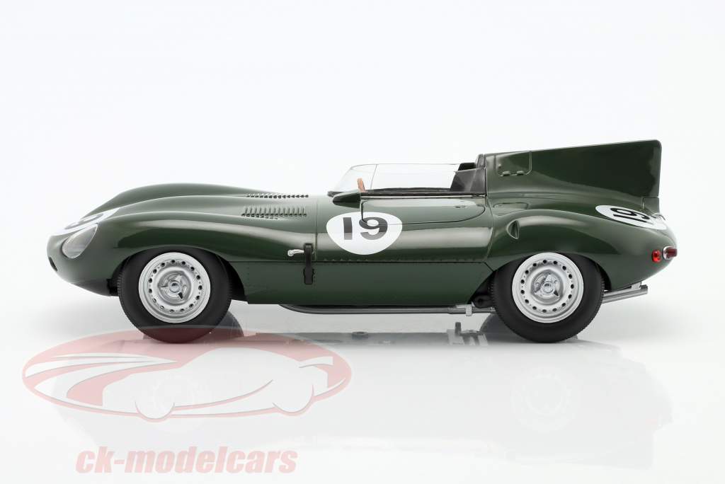 Jaguar D-Type #19 vinder 12h Sebring 1955 Hawthorn, Walters 1:18 CMR