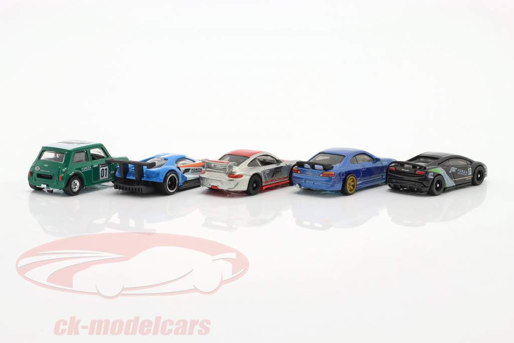 5-Car Set Forza Motorsport 1:64 HotWheels Premium