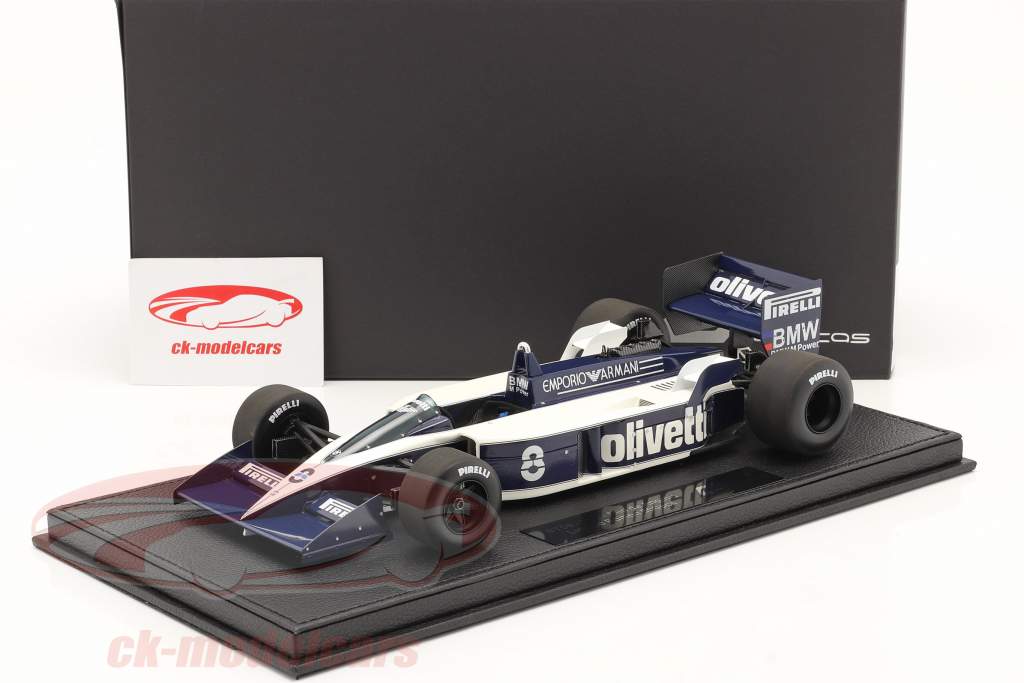 Elio de Angelis Brabham BT55 #8 formula 1 1986 1:18 GP Replicas / 2nd choice