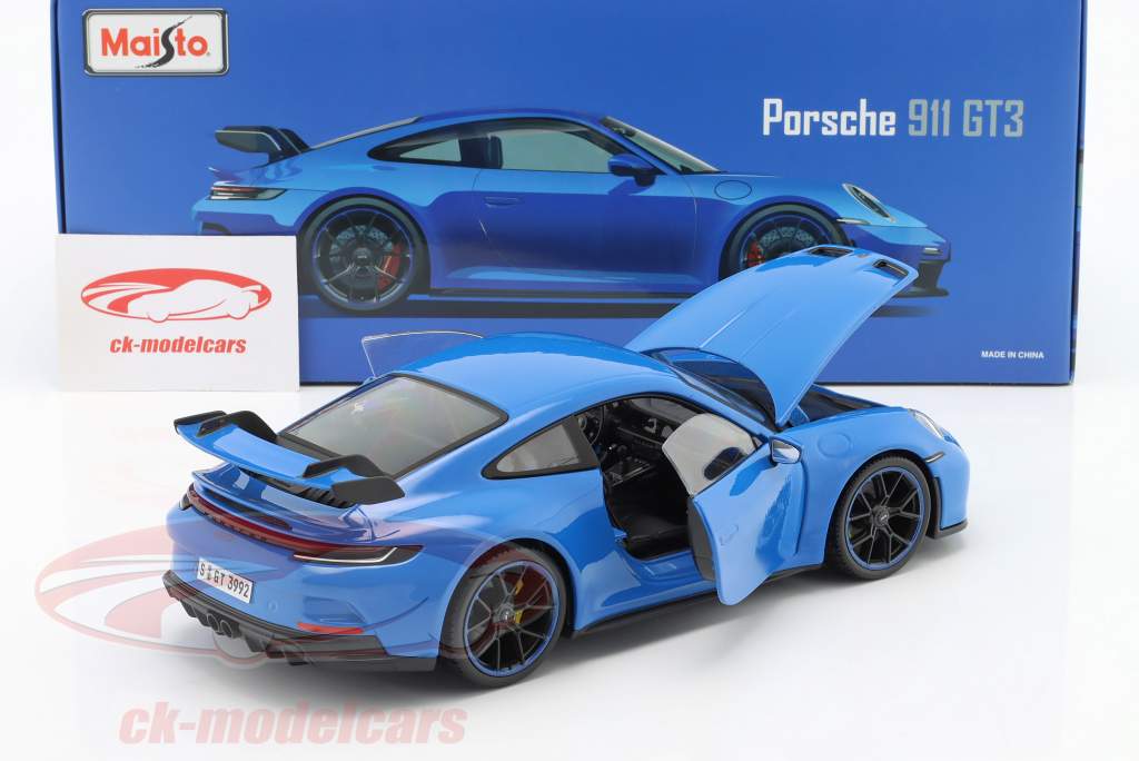 Miniatura de Carro Porsche 911 GT3 2022 Escala 1/18 Maisto