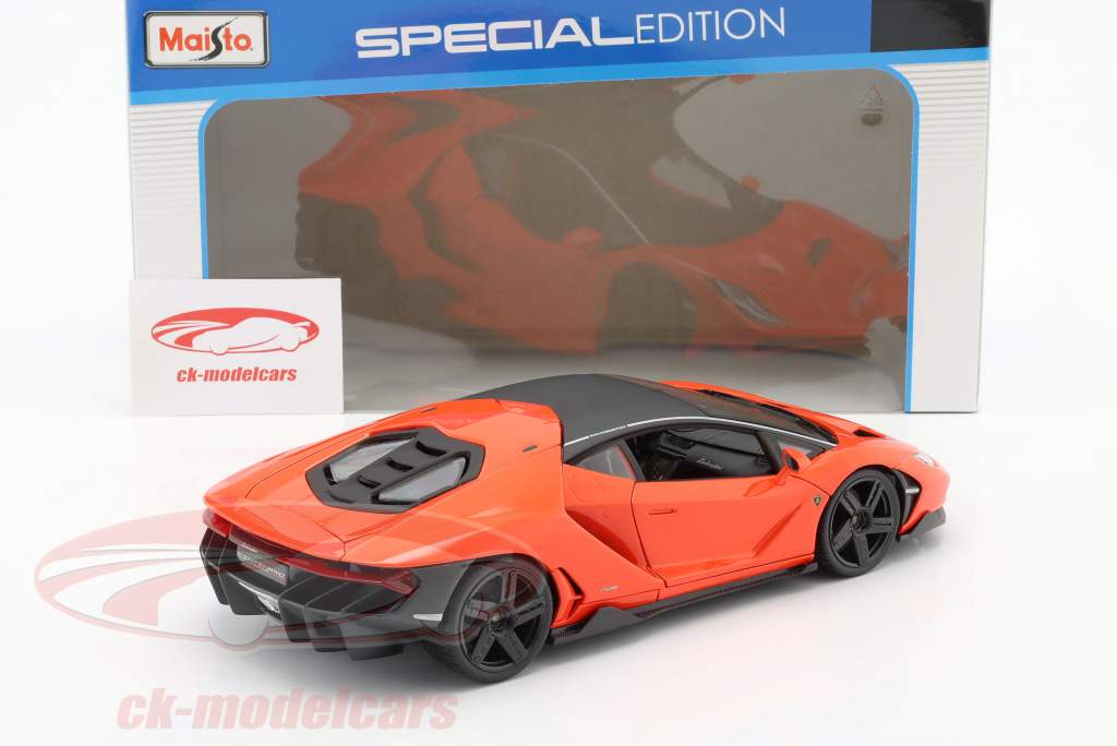 Lamborghini Centenario LP770-4 Byggeår 2016 orange 1:18 Maisto