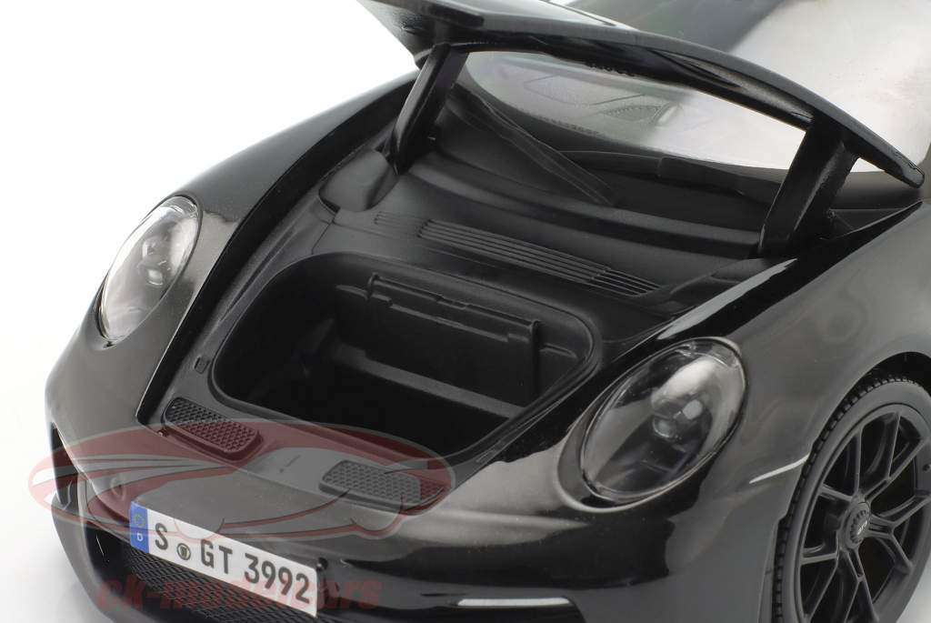Porsche 911 (992) GT3 Année de construction 2022 le noir 1:18 Maisto