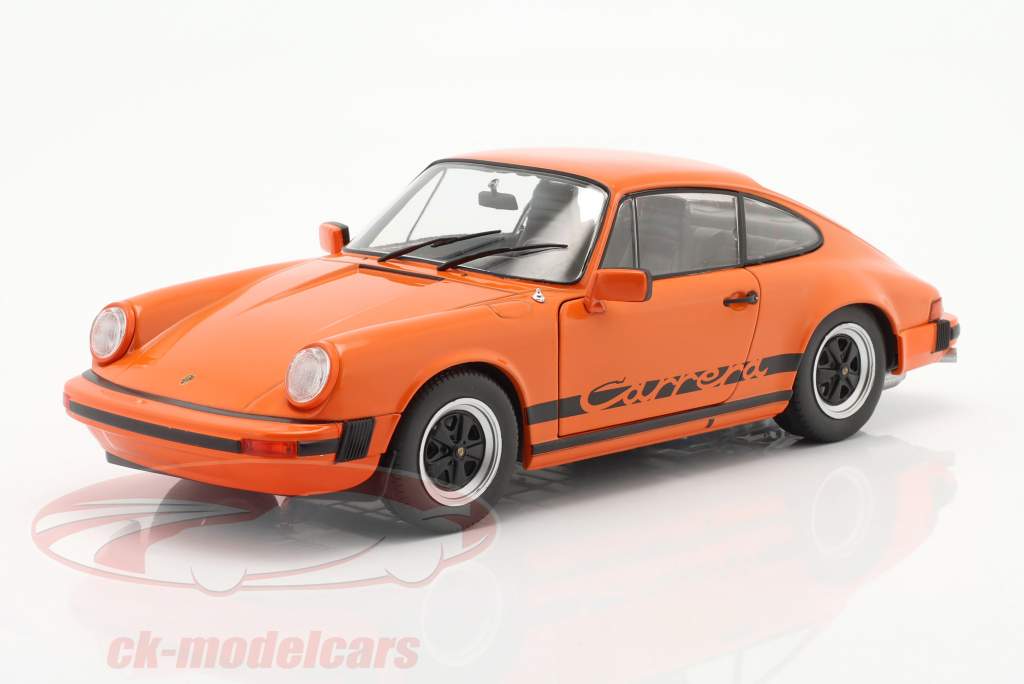 Porsche 911 (930) 3.0 Carrera Año de construcción 1977 naranja 1:18 Solido