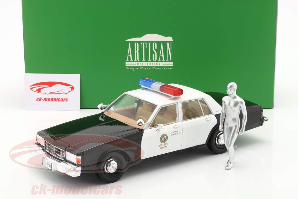 Greenlight Collectibles 1/18 - Chevrolet Caprice Police Métropolitaine 1987 - Neuve