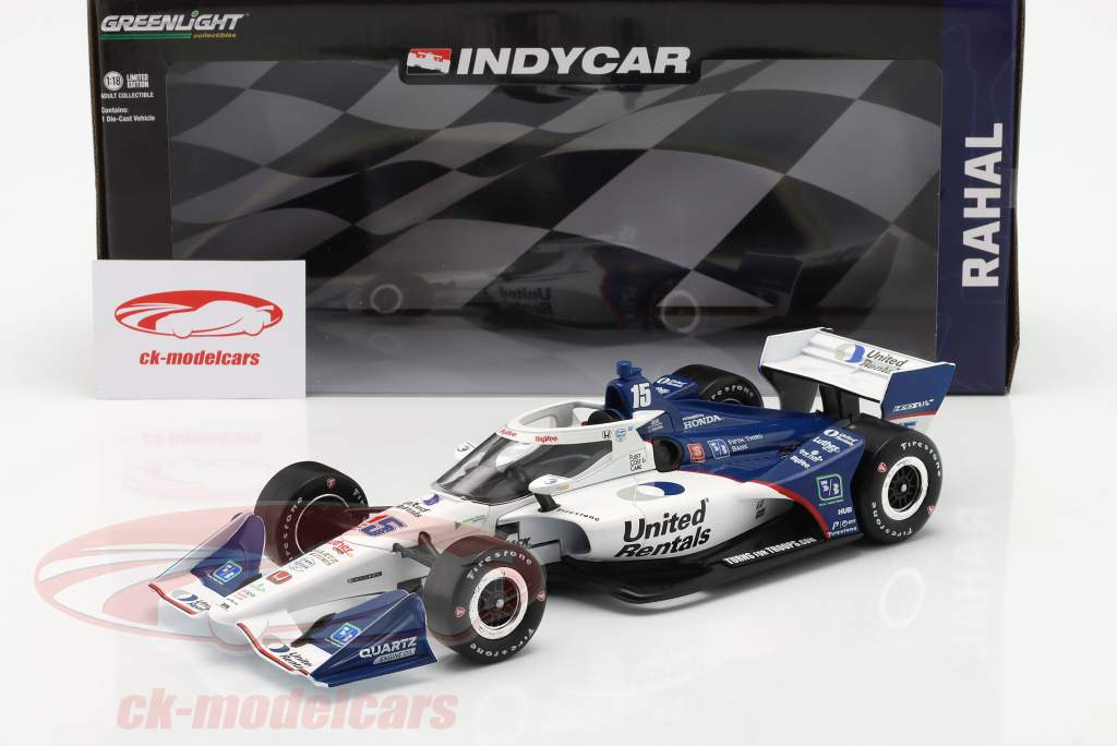 Graham Rahal Honda #15 IndyCar Series 2022 1:18 Greenlight