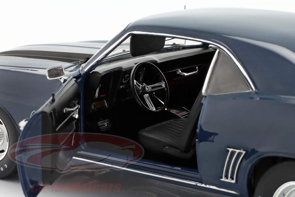 Chevrolet Camaro SS Byggeår 1969 tv serie Home Improvement blå 1:18 Highway61