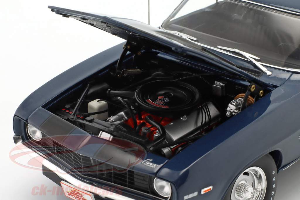 Chevrolet Camaro SS Byggeår 1969 tv serie Home Improvement blå 1:18 Highway61