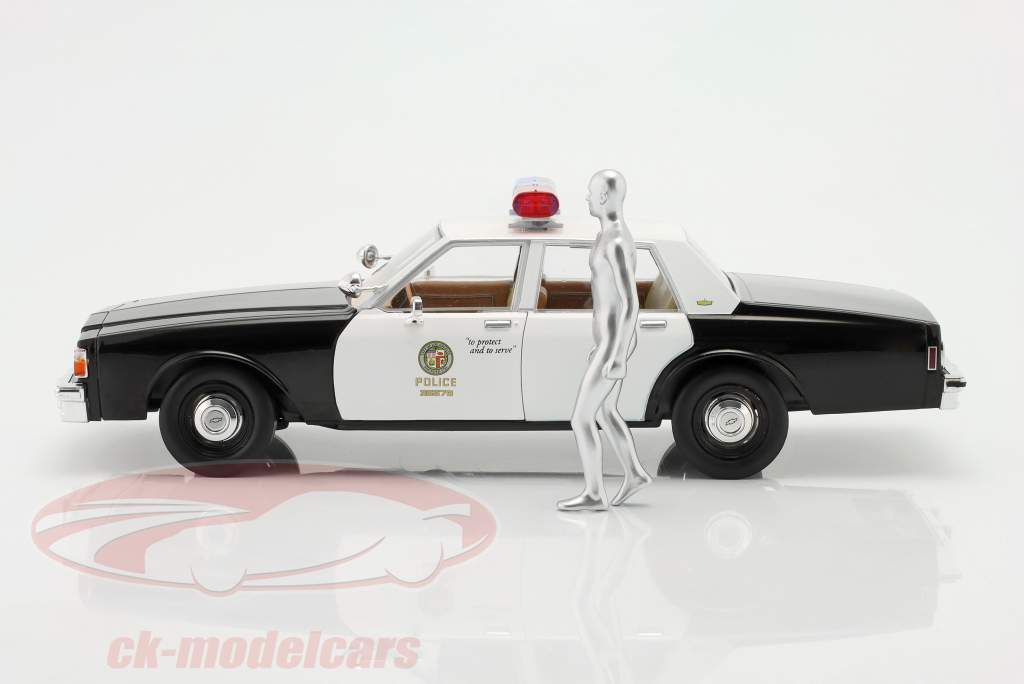 Chevrolet Caprice Police & T-1000 android karakter Terminator 2 1:18 Greenlight