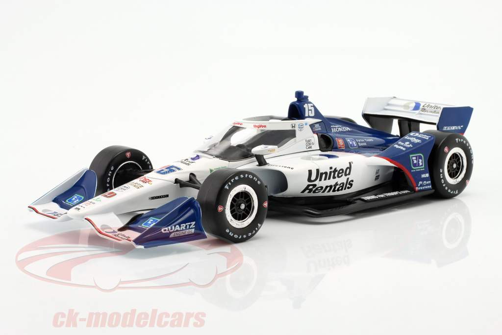 Graham Rahal Honda #15 IndyCar Series 2022 1:18 Greenlight