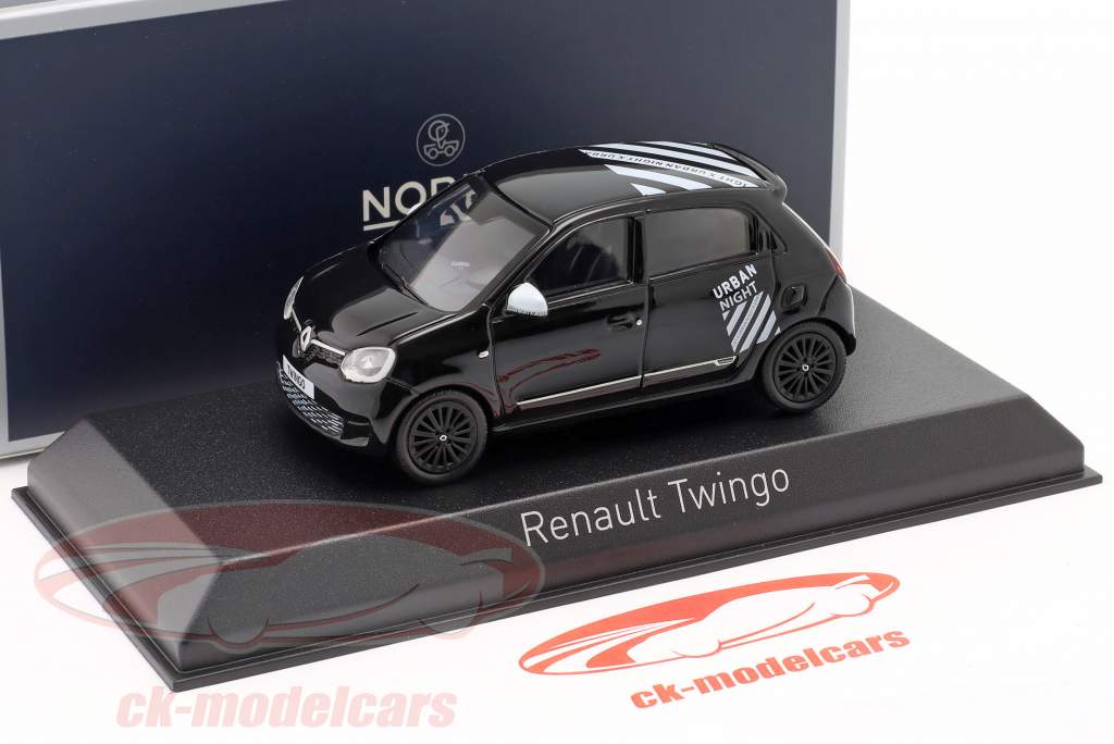 Renault Twingo Urban Night Byggeår 2021 sort 1:43 Norev