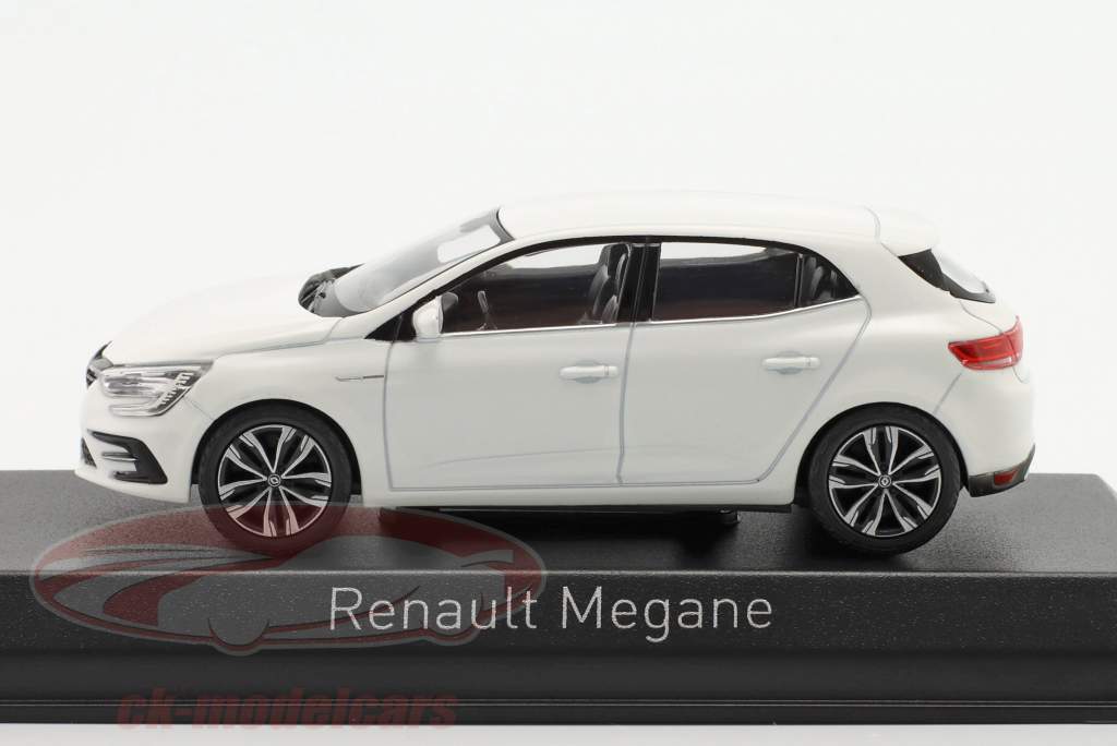 Renault Megane Byggeår 2020 hvid 1:43 Norev