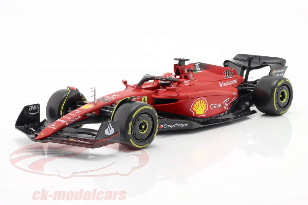 Charles Leclerc Ferrari F1-75 #16 формула 1 2022 1:18 Bburago