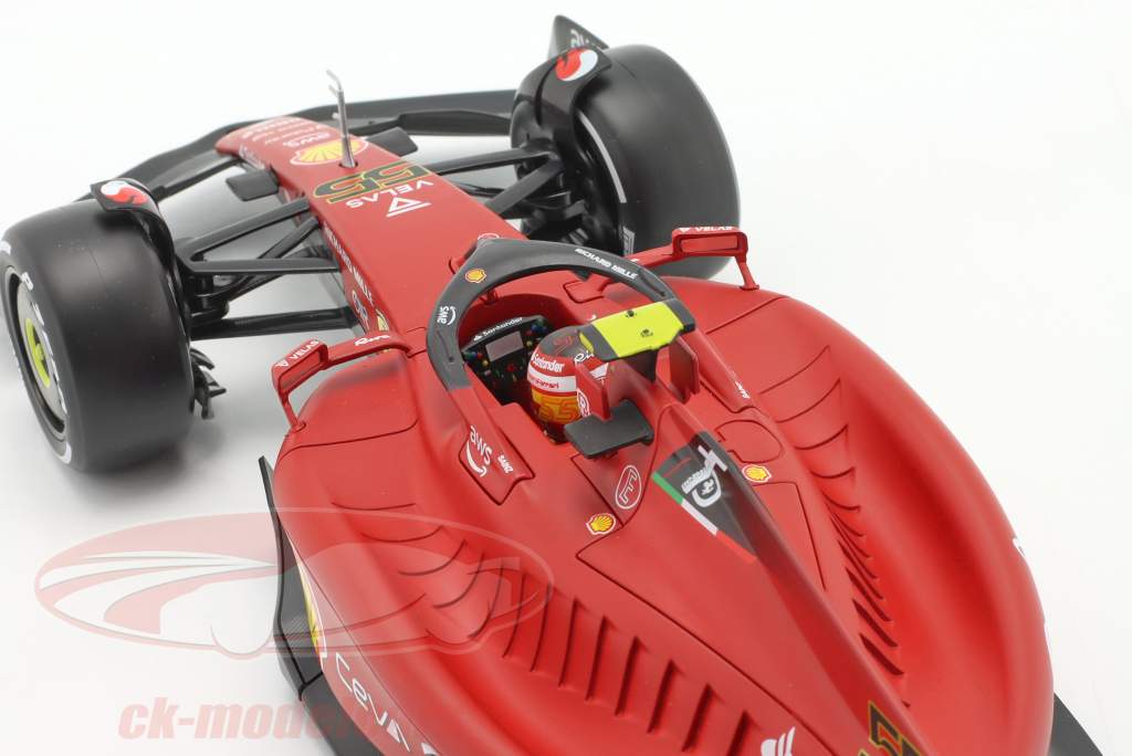 Carlos Sainz jr. Ferrari F1-75 #55 方式 1 2022 1:18 Bburago