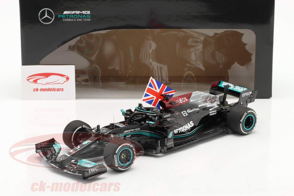 Lewis Hamilton Mercedes-AMG F1 W12 #44 Winner British GP formula 1 2021 1:18 Minichamps