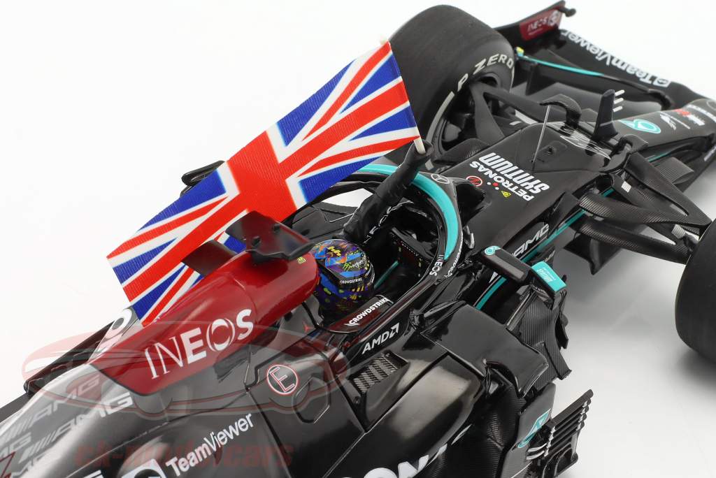 Lewis Hamilton Mercedes-AMG F1 W12 #44 Sieger British GP Formel 1 2021 1:18 Minichamps