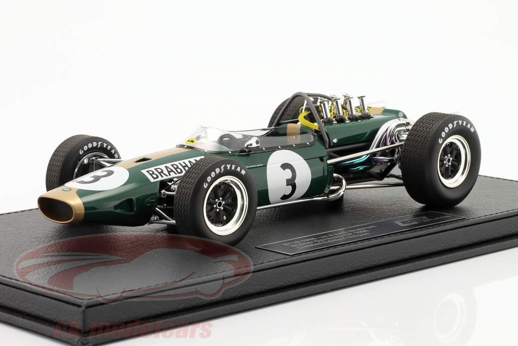 J. Brabham Brabham BT19 #3 Sieger Deutschland GP Formel 1 Weltmeister 1966 1:18 GP Replicas