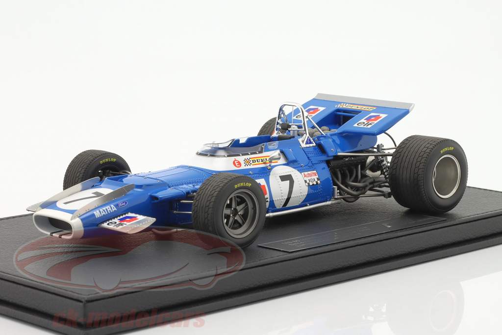 Jean-Pierre Beltoise Matra MS80 #7 2nd French GP formula 1 1969 1:18 GP Replicas