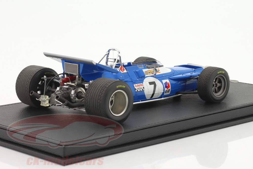Jean-Pierre Beltoise Matra MS80 #7 2do Francés GP fórmula 1 1969 1:18 GP Replicas