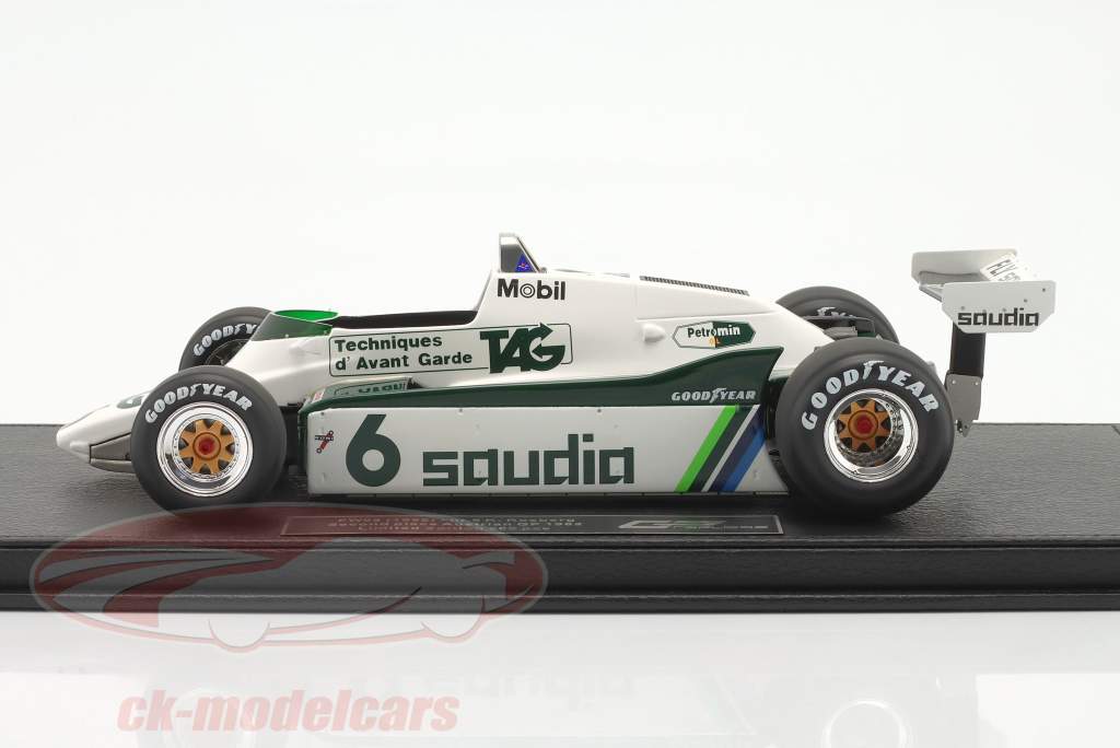 Keke Rosberg Williams FW08 #6 2e Oostenrijk GP formule 1 Wereldkampioen 1982 1:18 GP Replicas