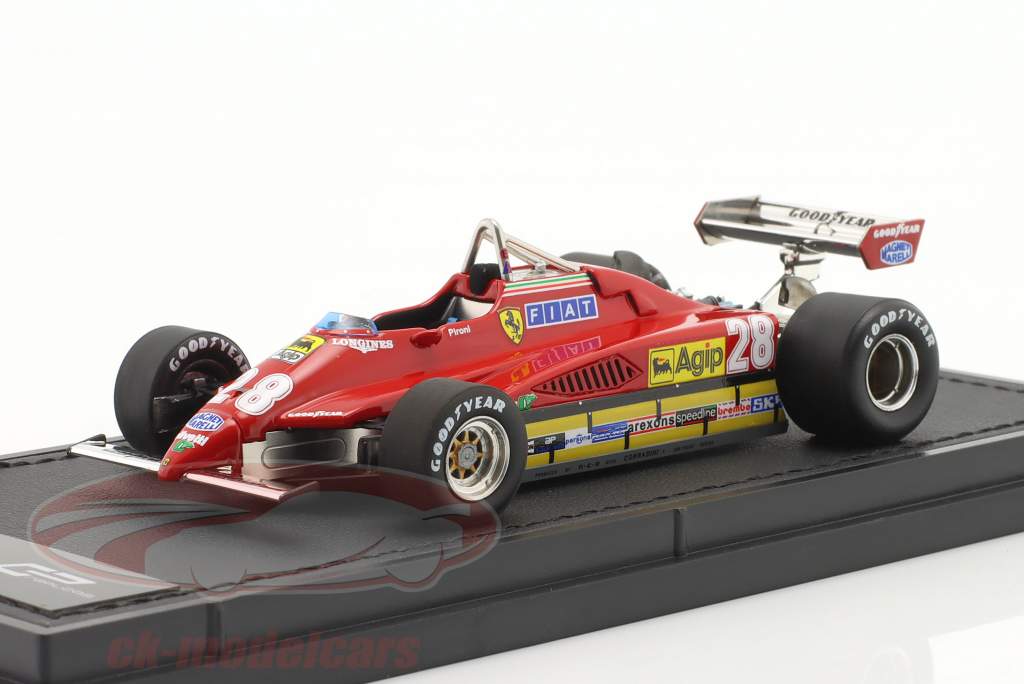 Didier Pironi Ferrari 126C2 #28 formula 1 1982 1:43 GP Replicas