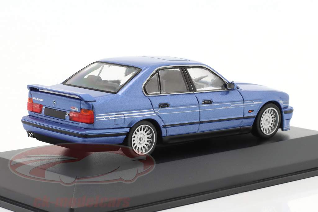 BMW Alpina B10 BiTurbo (E34) Año de construcción 1994 alpina azul 1:43 Solido